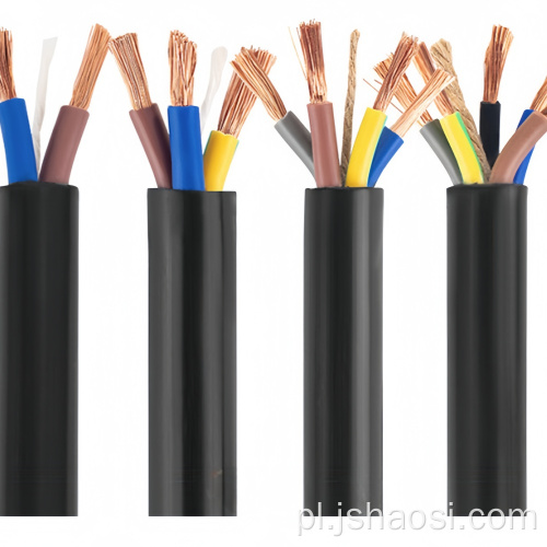 Izolowana wielordzeniowa seria drutu z osłonami